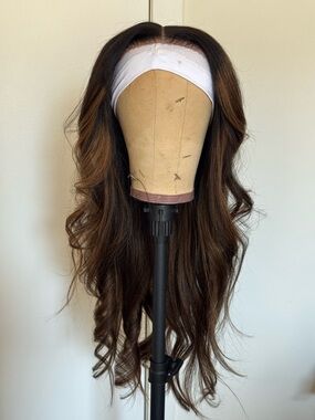 Unice Yaki Straight Balyage Highlight Wig